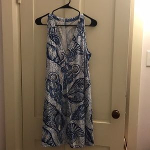 Lilly Pulitzer Amina Dress In Stuffed Shells
